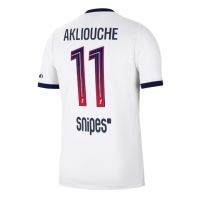 Camiseta Paris Saint-Germain Maghnes Akliouche #11 Segunda Equipación Replica 2026-27 mangas cortas